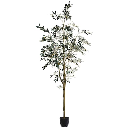 8Ft Potted Olive Tree By Vickerman in Green | 8 ft | Michaels®
